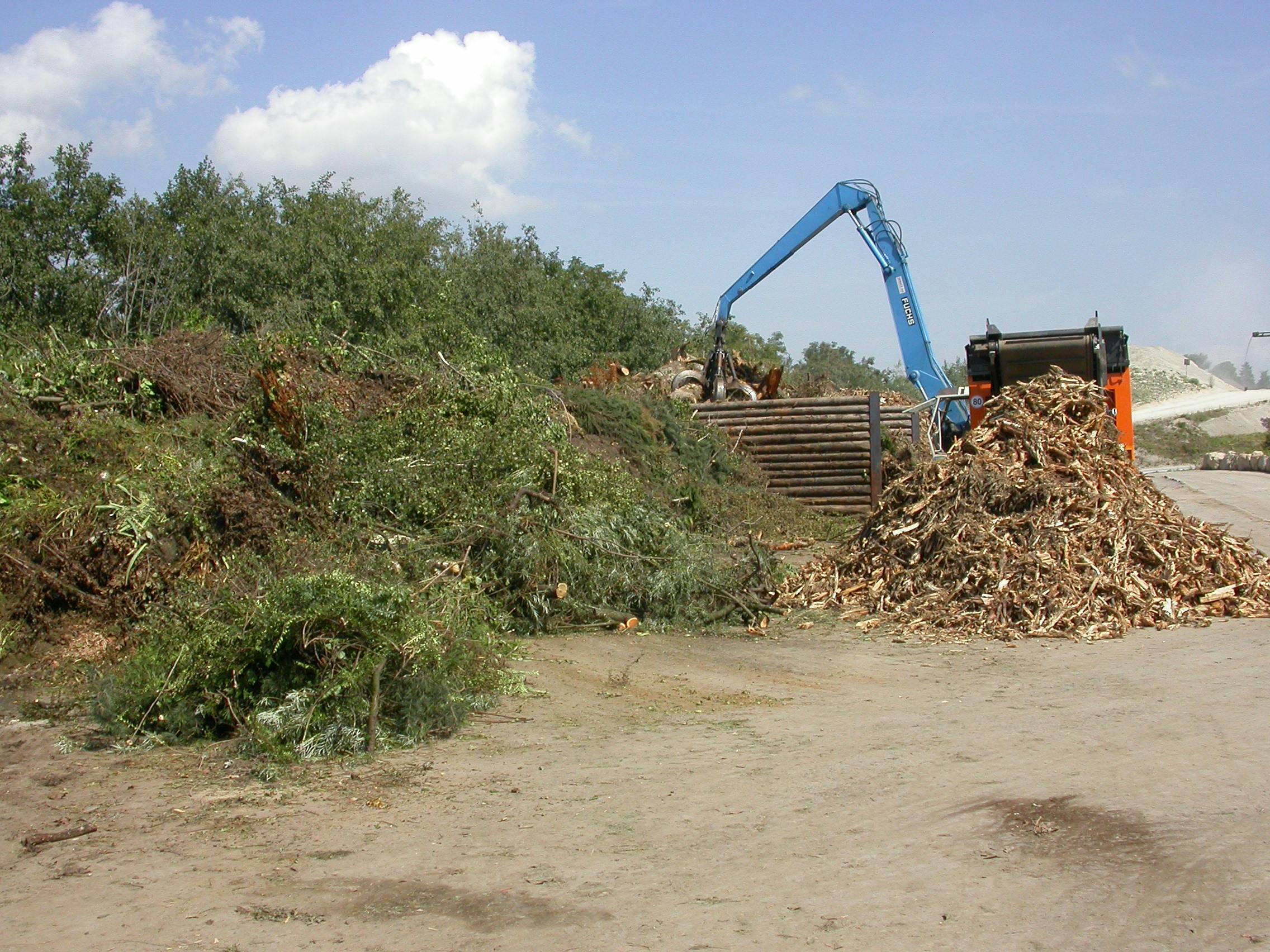 Les entreprises de compostage reçoivent du matériel de diverses sources.